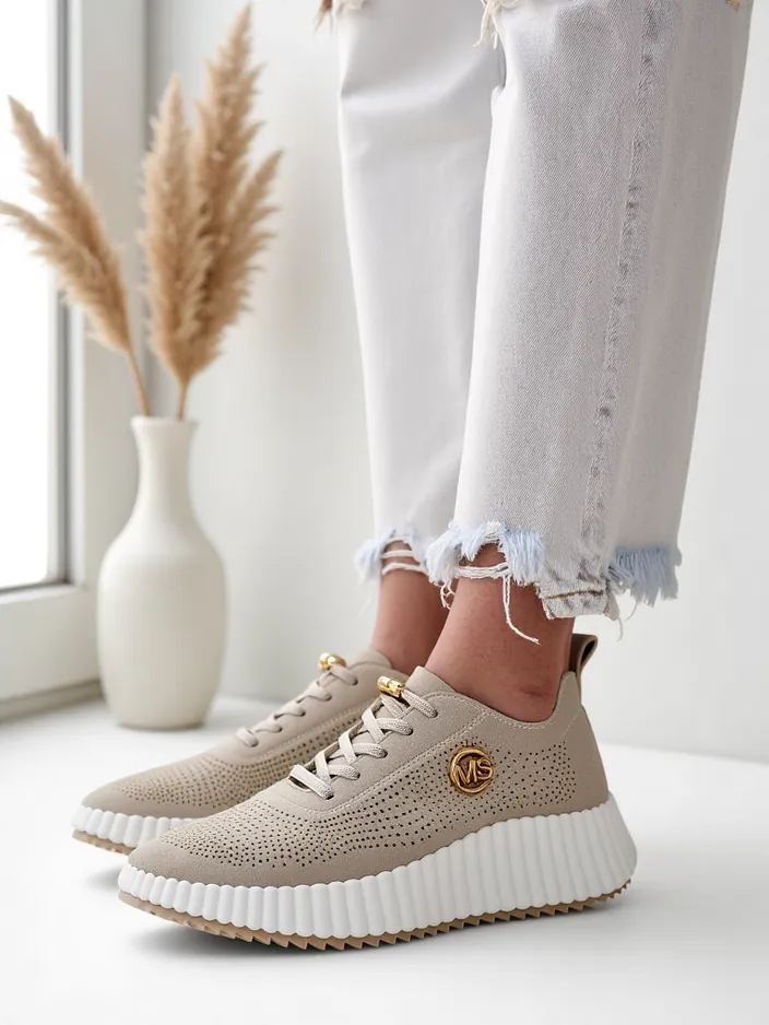 Royalfashion Дамски спортни маратонки с връзки Tobin