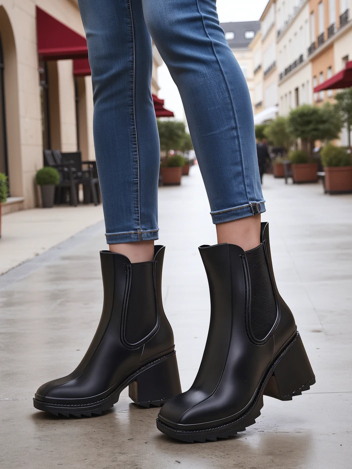 Royalfashion дамски чизми до глезена Bonii