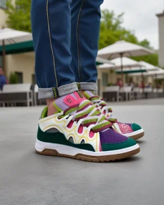 тъмнозелено