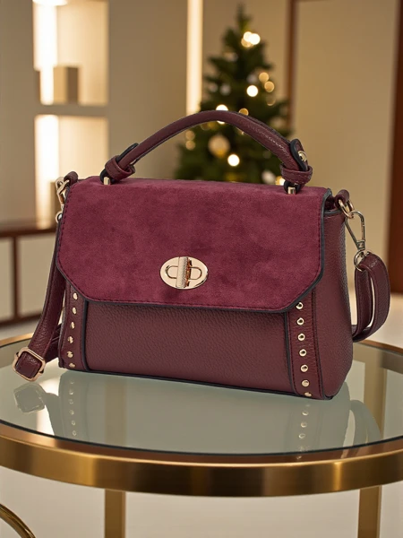 Малка дамска чанта от еко кожа Merlina