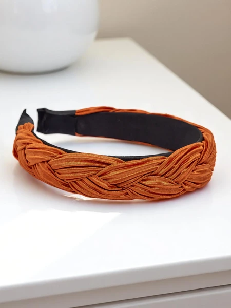 Royalfashion Плетенa вълниста диадема за коса Nina