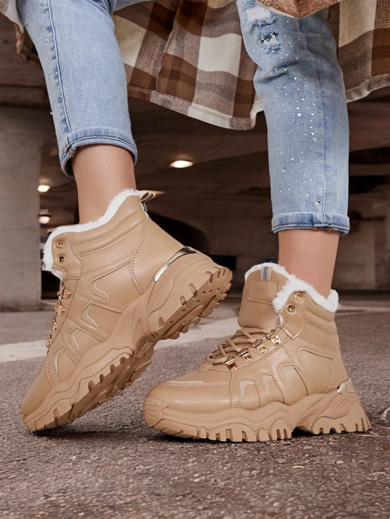 Дамски обувки Royalfashion с плюшено подплънка Мегигна