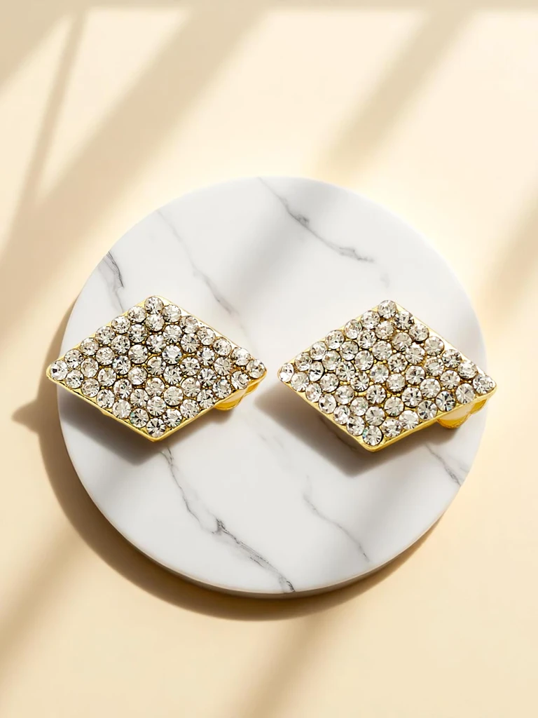 Royalfashion Клипс за жени с цирконий