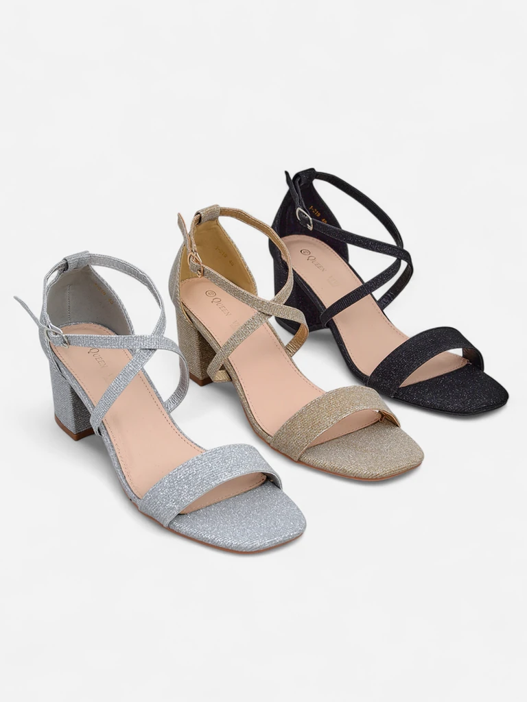 Роялфешън дамски сандали от еко велур Romates