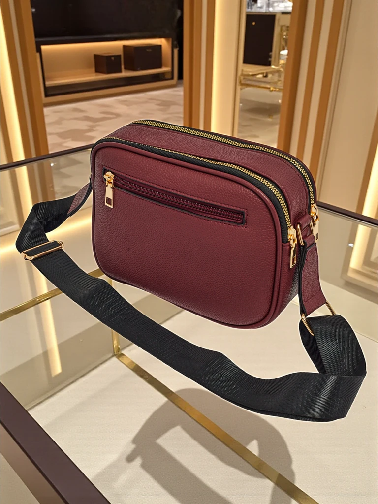 Малка дамска чанта от еко кожа Lunar Elegance