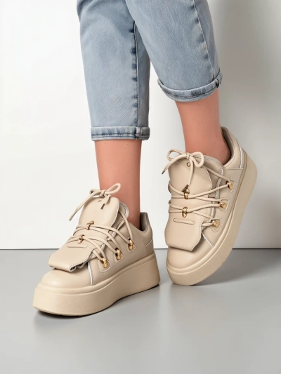 Обувки Royalfashion за жени с декоративен език Domatories