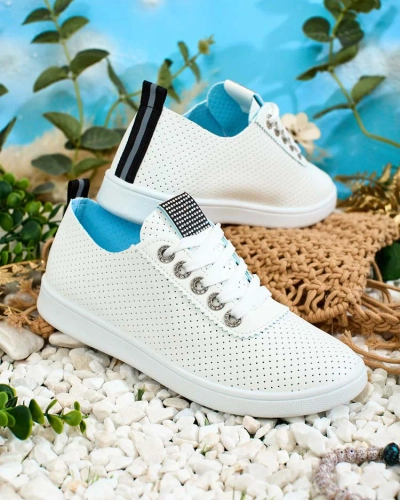 Royalfashion Дамски ажурни маратонки Mitrra