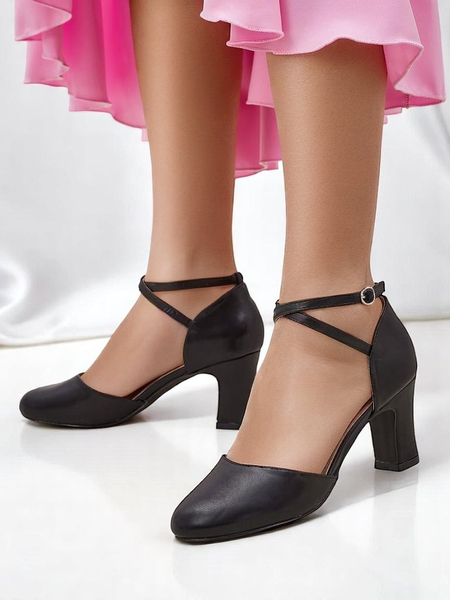 Royalfashion дамски еко-кожени обувки на ток Vonno