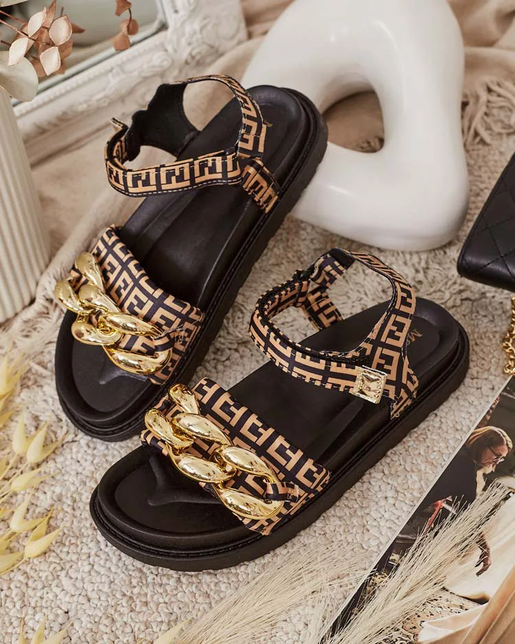 Royalfashion Дамски сандали с верижка Orette