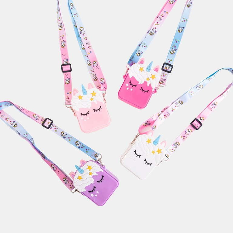 Jasnoróżowa torebka z jednorożcem Unicorn - Akcesoria