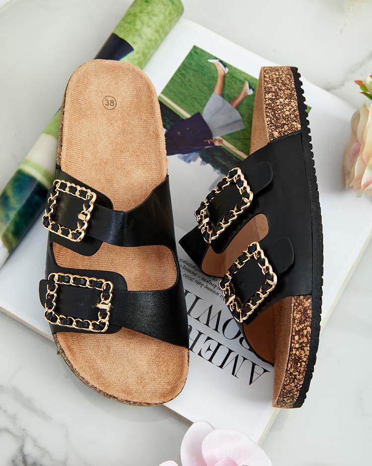 Royalfashion Дамски джапанки с катарами Monenas