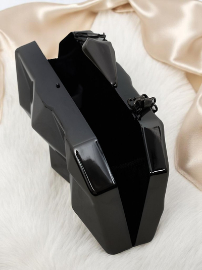 Royalfashion Дамска чантичка тип плик Metal Muse