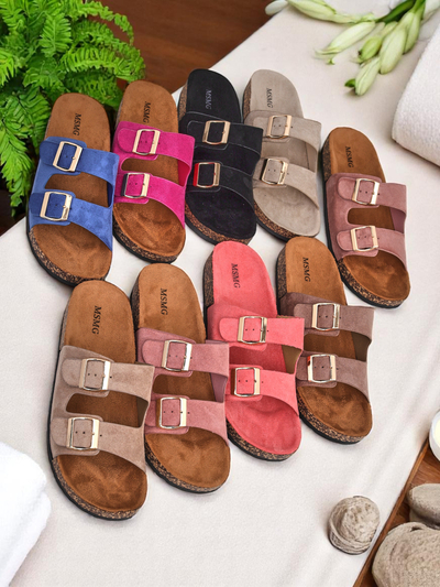 Royalfashion Дамски джапанки с катарами Foumy