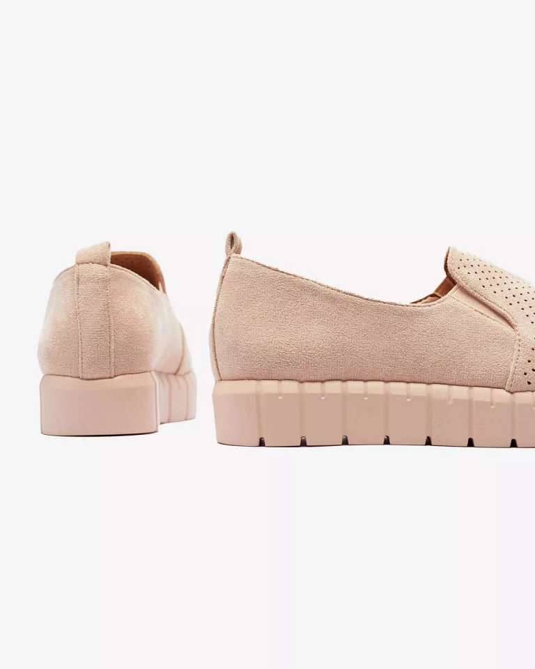 Дамски кецове с ажурна пудра Cegeti - Обувки