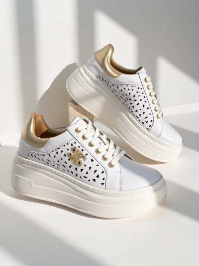 Royalfashion дамски спортни маратонки с перфорация Jovixi