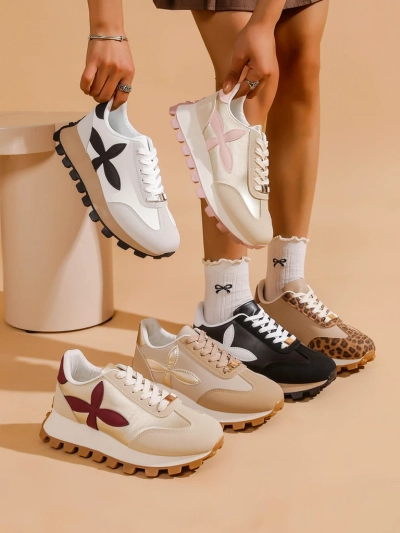 Royalfashion Жени спортни кецове на по-дебела подметка Aloqa