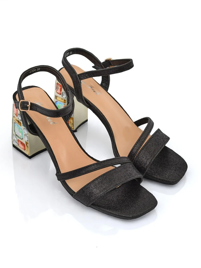 Royalfashion Блестящи дамски сандали Crystal Charm