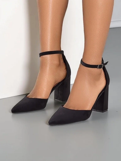 Royalfashion дамски помпи от еко велур Caldeno