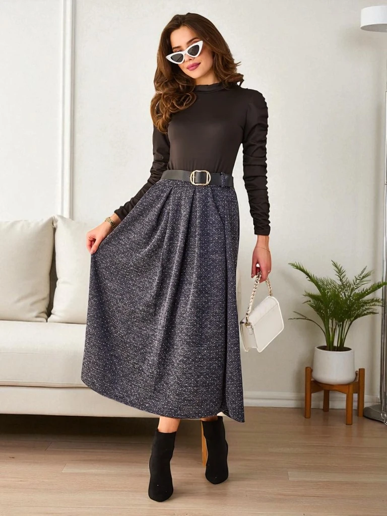 Дамска миди пола от Royalfashion