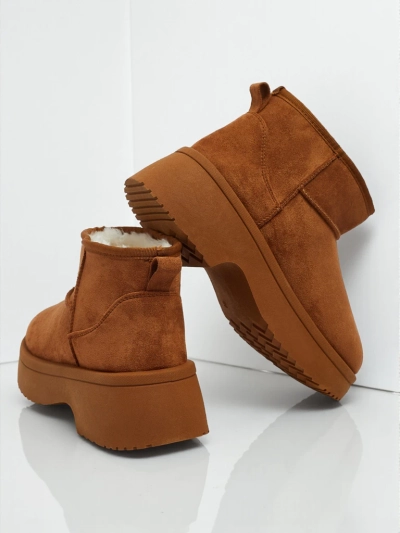 Къси дамски боти а ла сноубутс Liorah