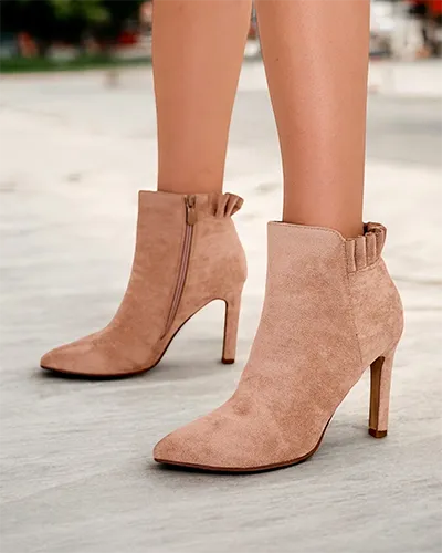 Дамски ботуши с висок ток на Royalfashion Лексе