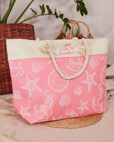 Royalfashion Чанта от плат в празничен десен за рамо