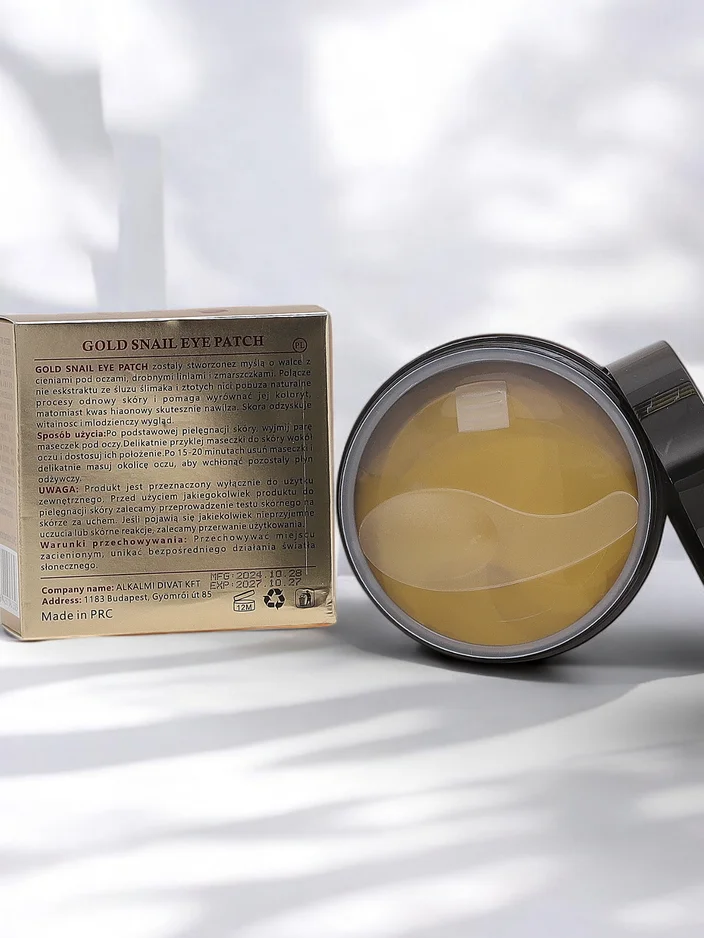 Luxelux гел пачове за очи с охлювска слуз 60 броя.