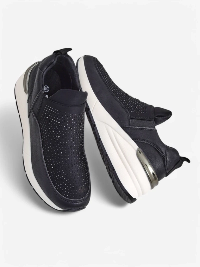 Кецове за жени Royalfashion Slip-on сΡинстони Elera