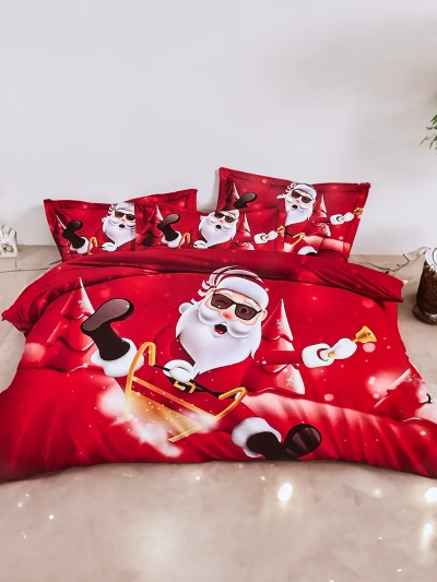 Royalfashion Коледни спални комплекти 160x200 сет 3-ЧАСТ