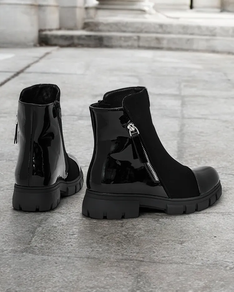 Royalfashion Класически женски глезен сапоги а'ла джодпурс Urbanis