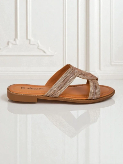 Royalfashion Дамски чехли плетени Woven Breeze