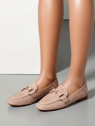 Royalfashion Перфорирани дамски мокасини Laamba