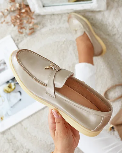 Royalfashion Елегантни дамски мокасини Leosi