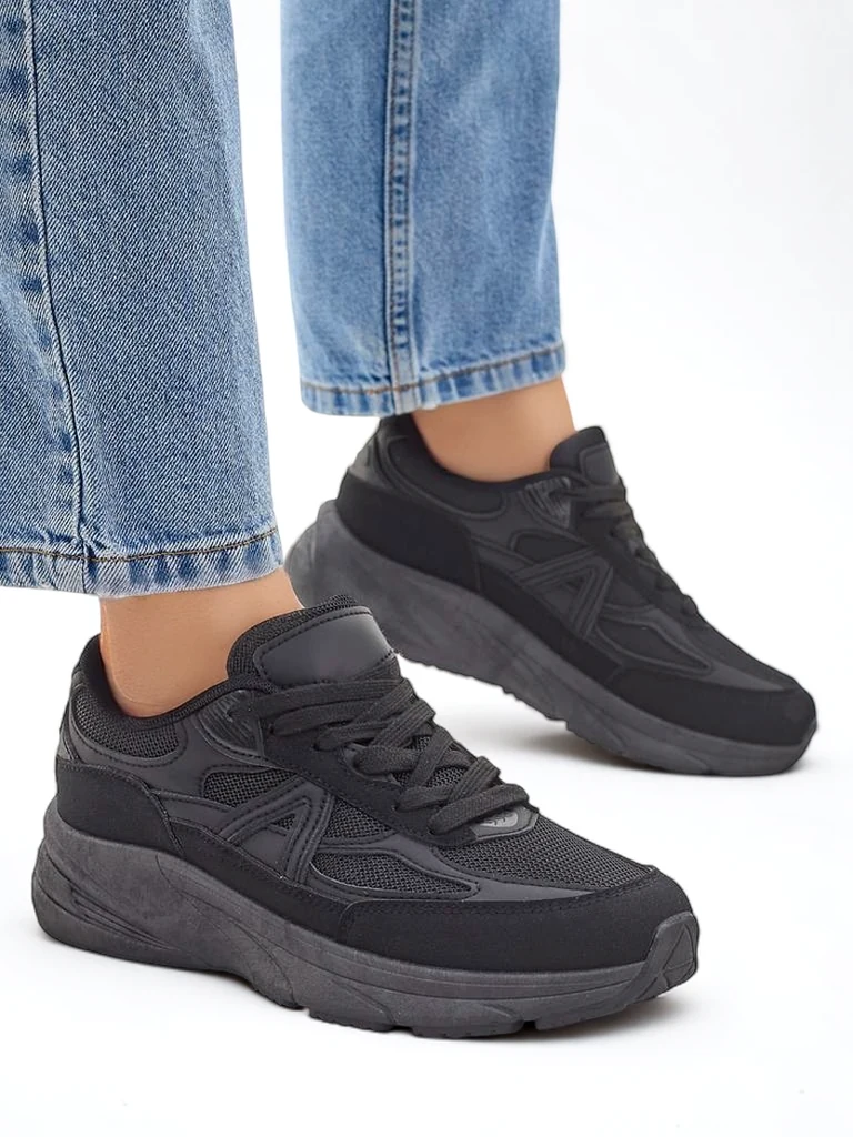 Обувки Royalfashion за жени - спортни маратонки на по-дебела подошва Moderax