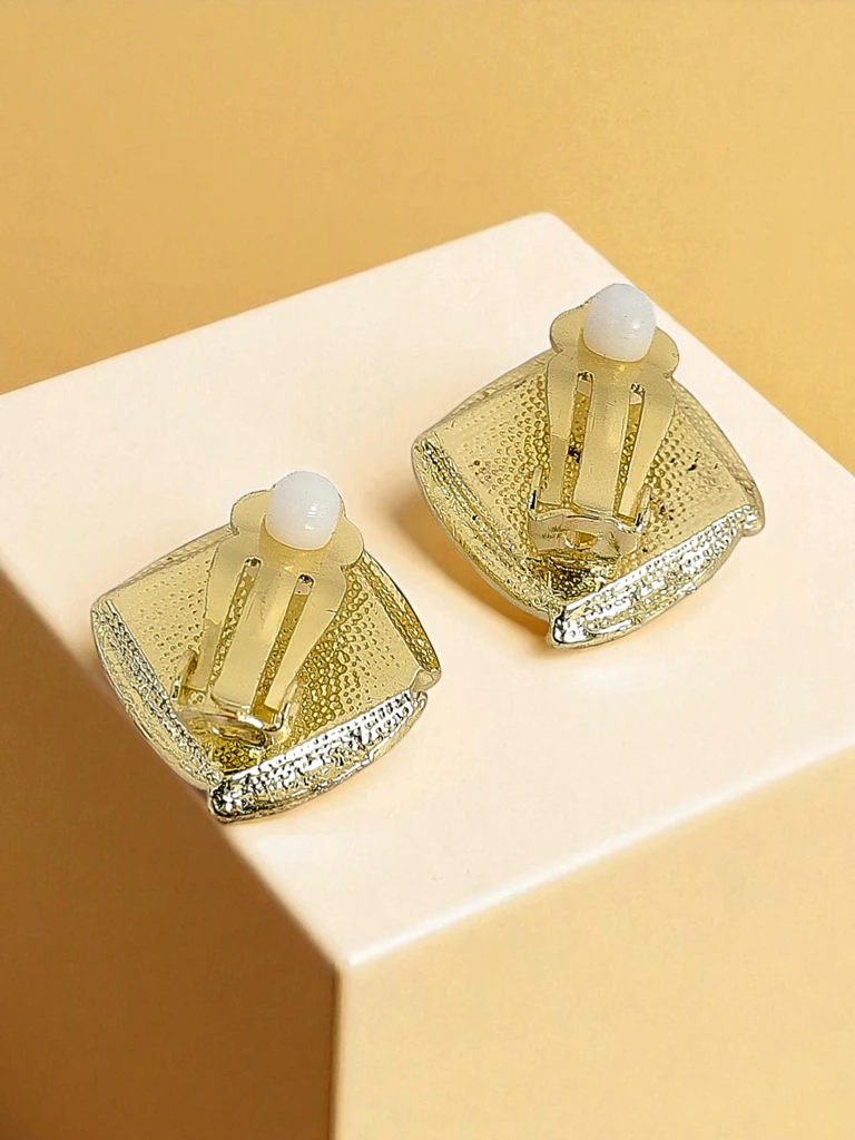 Дамски клипс обеци с перла