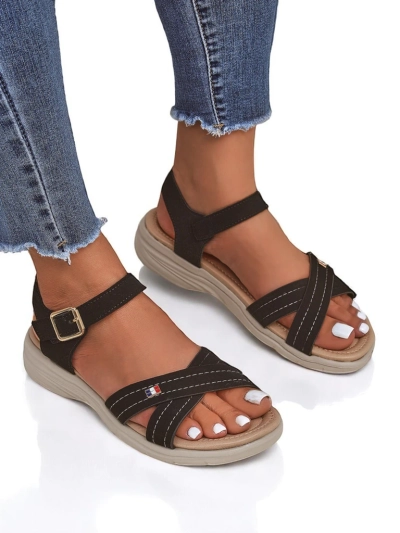 Royalfashion Дамски сандали на плосък ток Nirras