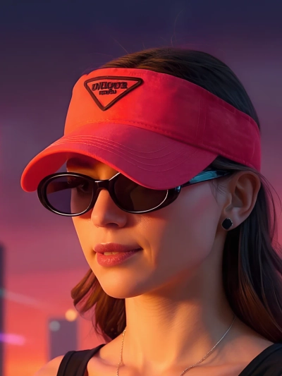 Royalfashion Неонова козирка Glow Sun Visor