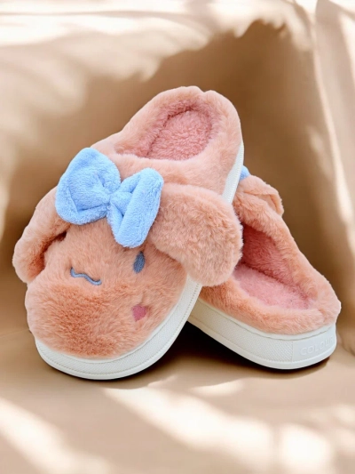 Женски домашни чехли Royalfashion с лък Savos