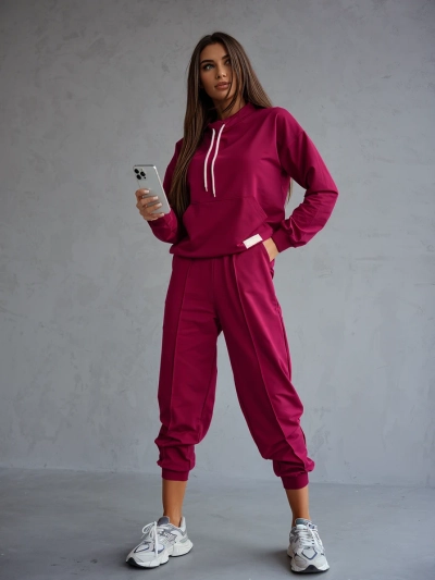 Royalfashion Дамски памучен ежедневен комплект