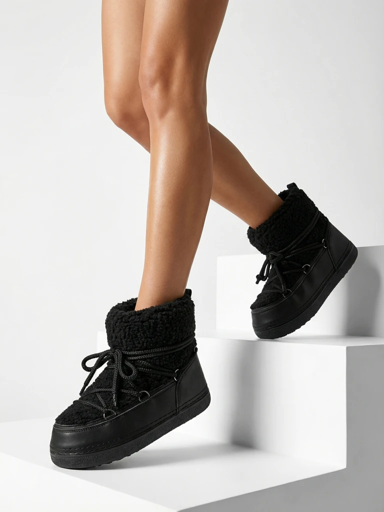 Дамски ботуши за сняг с кожух Uvella