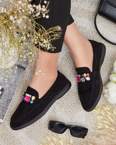 Royalfashion Дамски ажурни мокасини Mettele