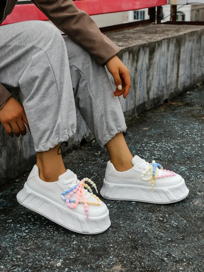 Royalfashion Дамски платформи Кецове Venusoe