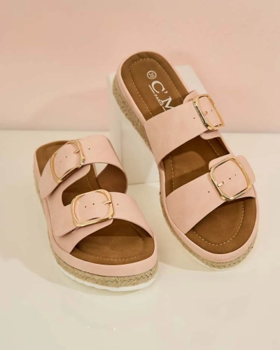 Royalfashion Дамски джапанки с катарами Ossfo