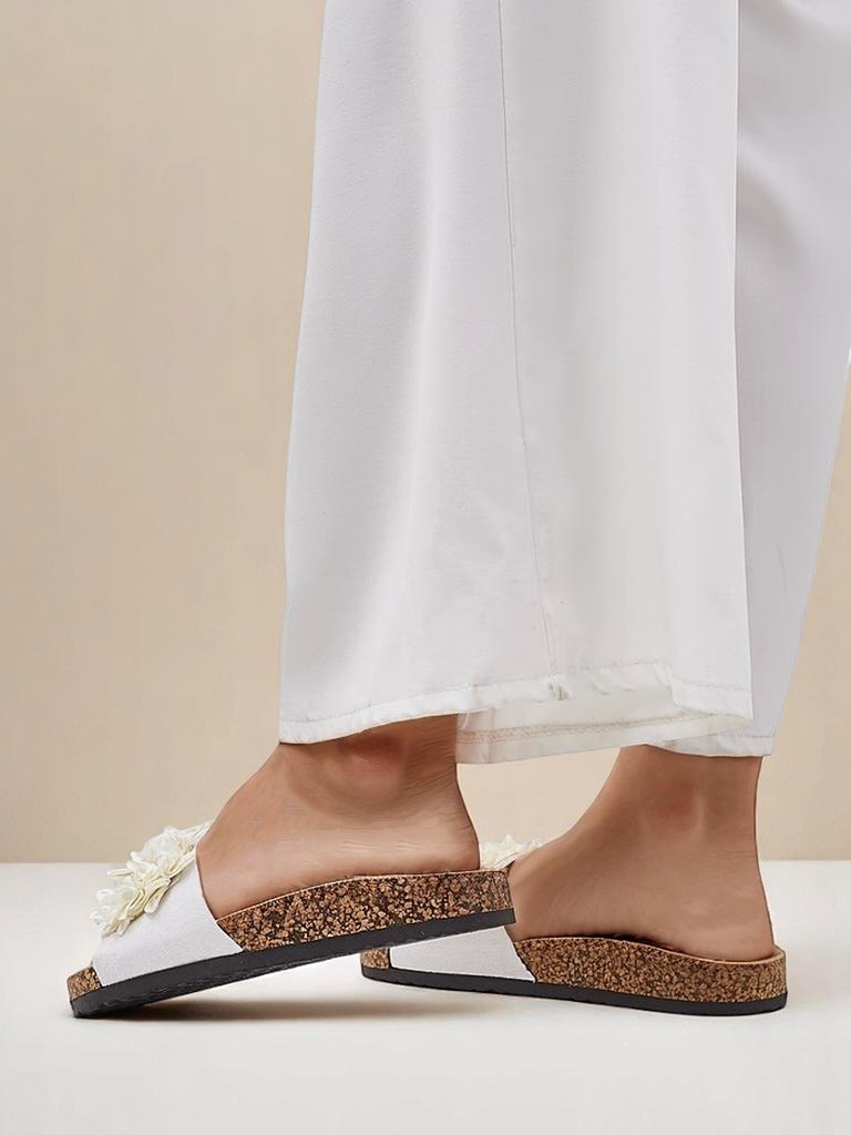 Royalfashion дамски джапанки с малки цветя Occes