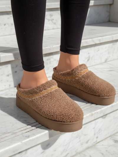 Royalfashion Къси дамски снежни ботуши Sesele