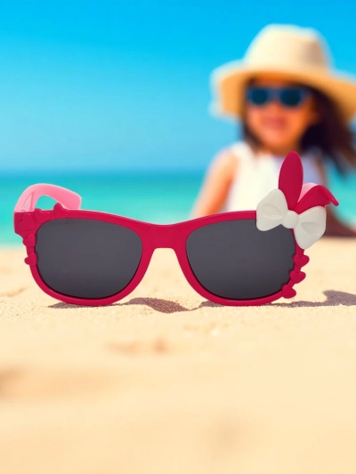 Royalfashion Детски слънчеви очила Bunny Shine с декорации