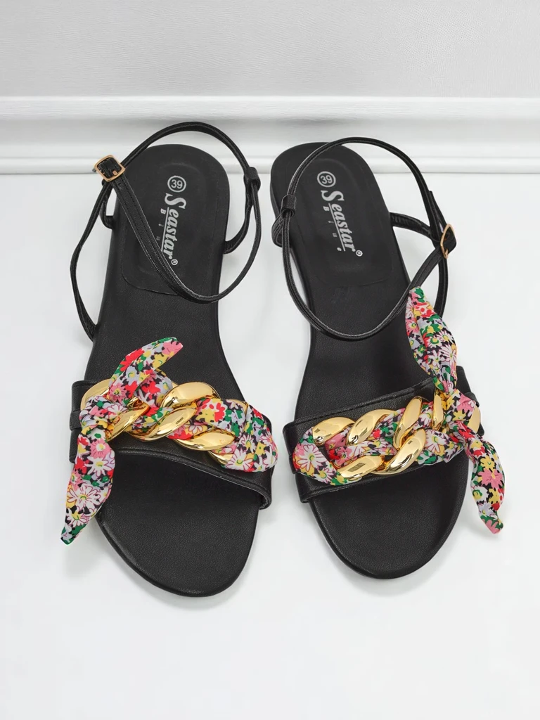 Royalfashion Дамски сандали на равна подметка BareLuxe