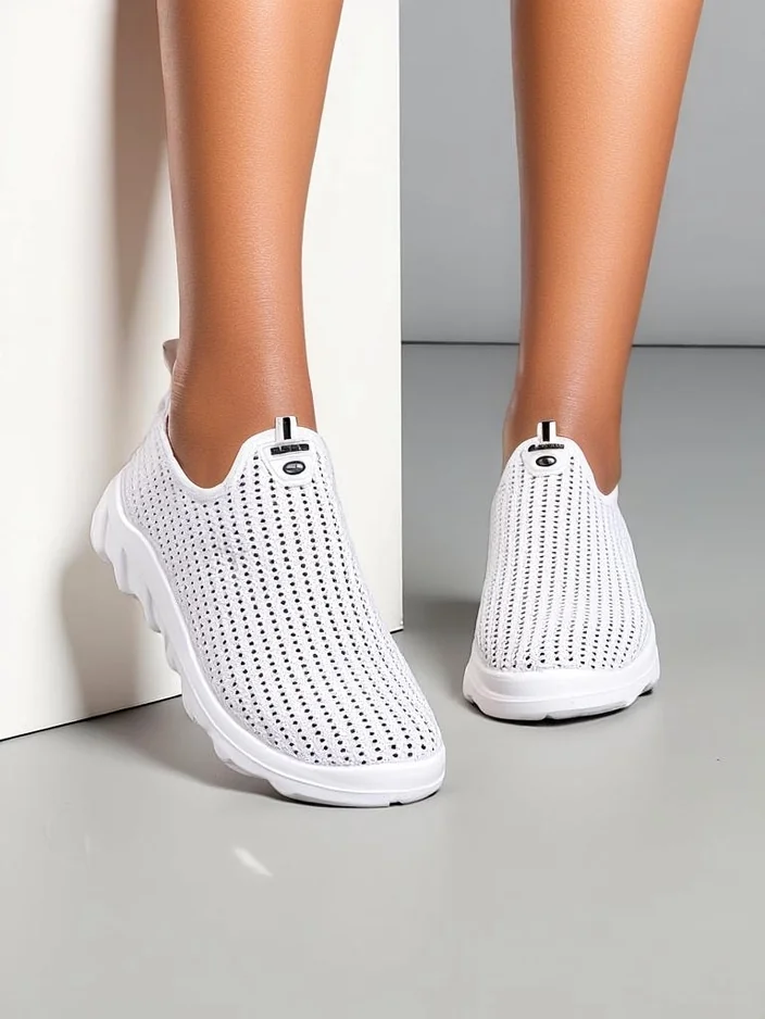 Royalfashion дамски обувки за спорт от текстил с еластичен връх Eraste