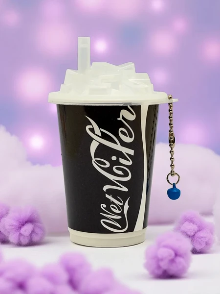 Овлажняващи кърпички в декоративна опаковка във формата на чаша сладолед, 30 бр.