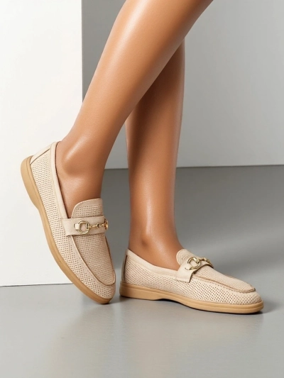 Royalfashion Женски мокасини с изрязан дизайн Размери